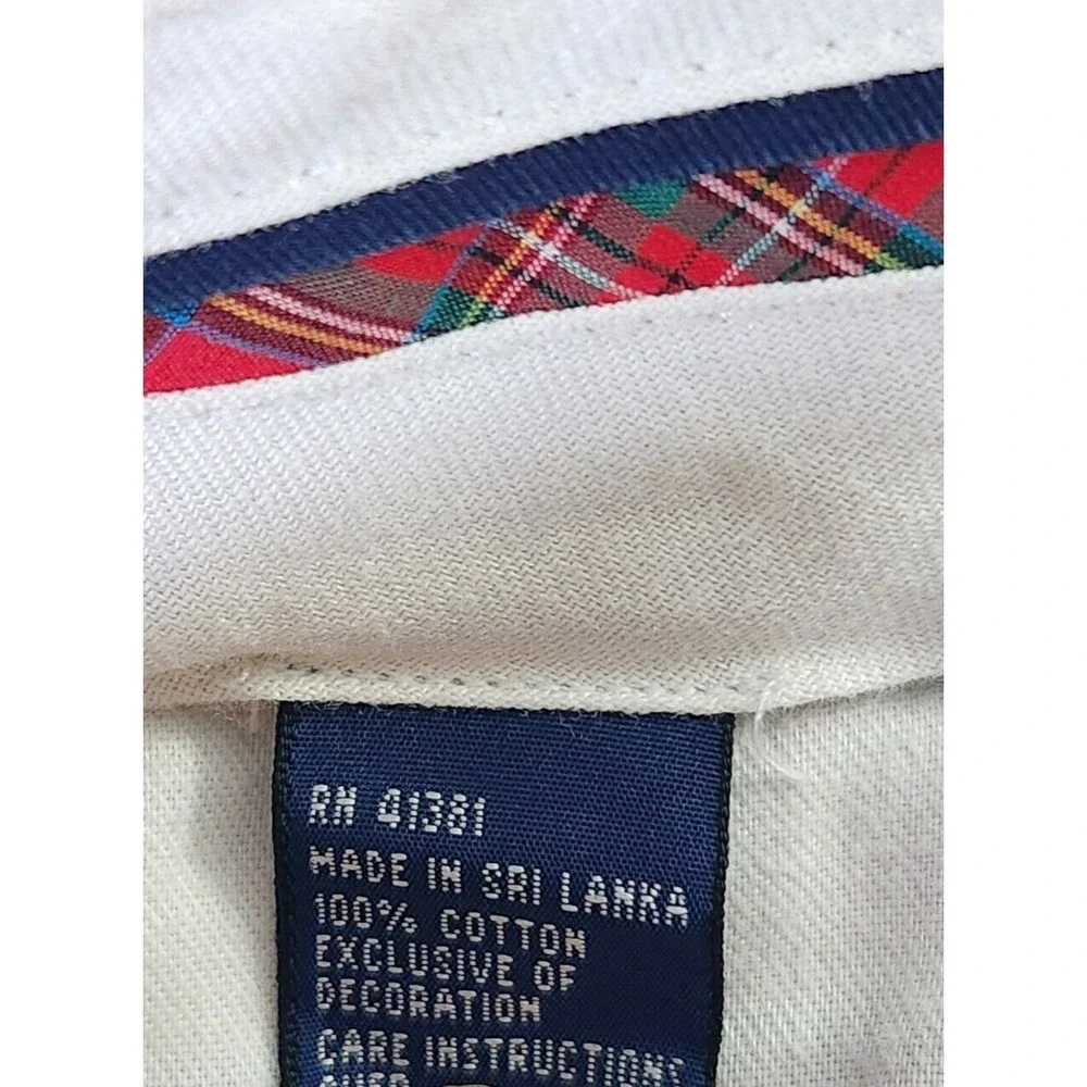 Polo Ralph‎ Lauren Classic Fit Chino Shorts Men's 38 Blue Cotton Flat Front